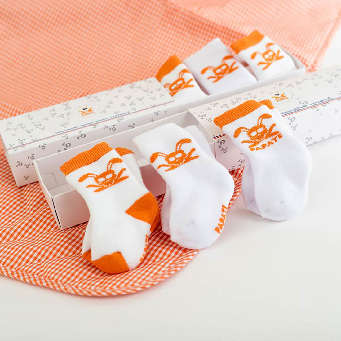 Organic Cotton Newborn Socks - 3 pack