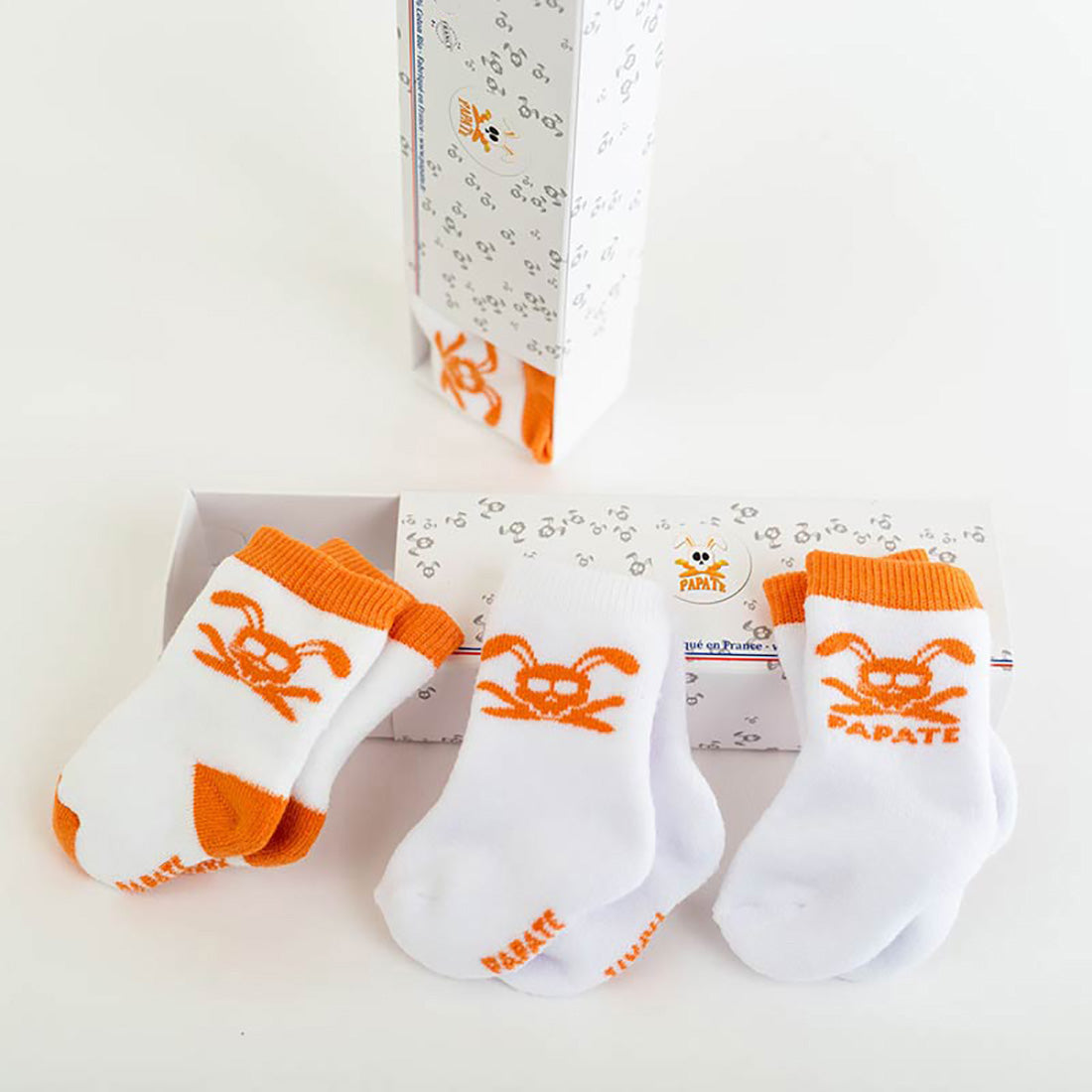 Organic Cotton Newborn Socks - 3 pack